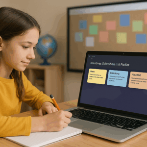 Kreatives Schreiben mit Padlet